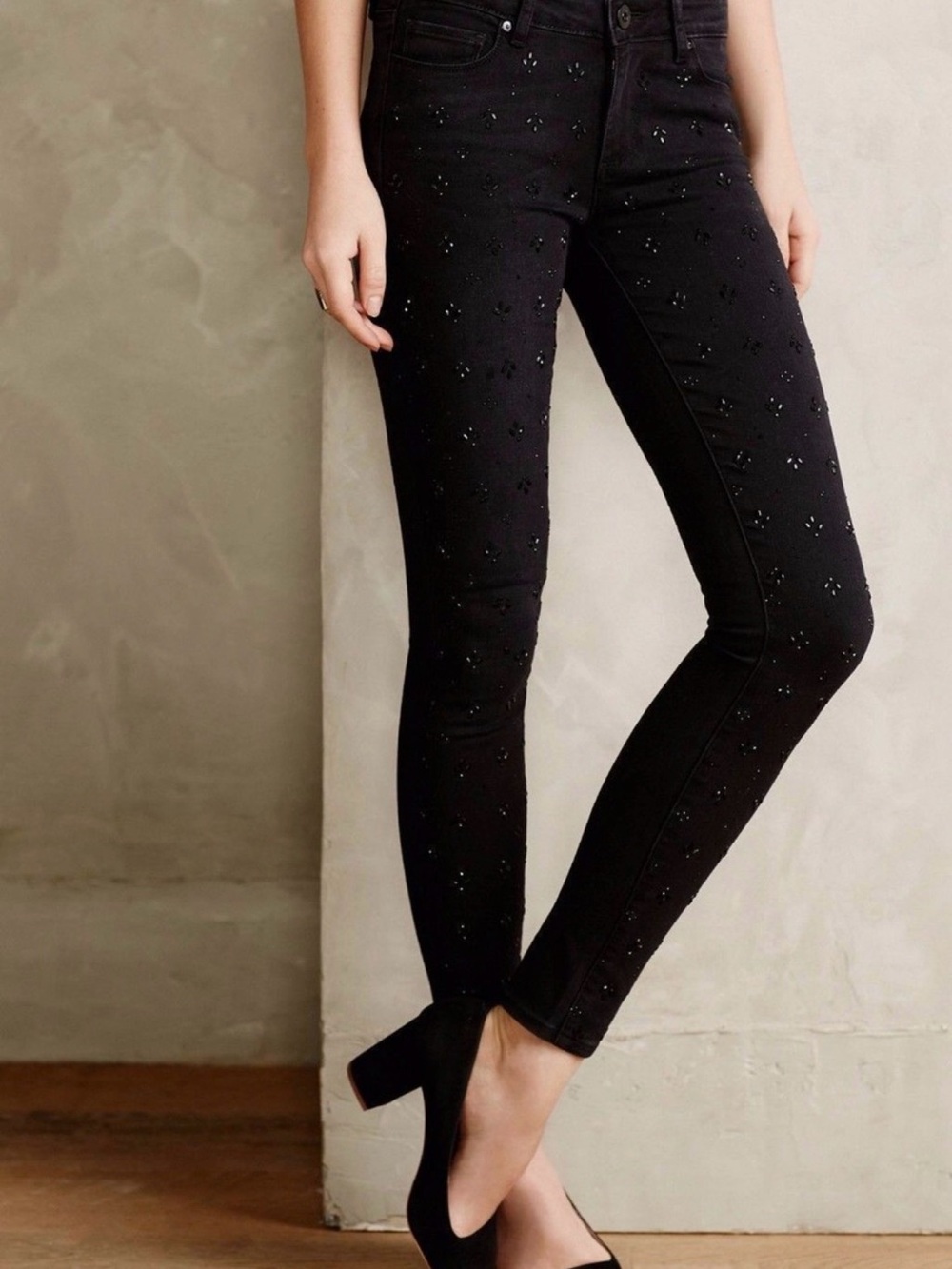 Paige Verdugo ultra skinny Cleo embellished jeans